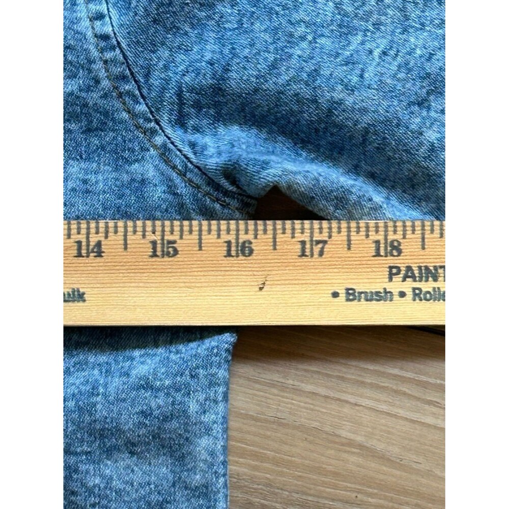 Light Washed Denim Zip-Front Jacket - Picture 6 of 13